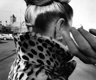 Mark Cohen, Ear, Hand, Leopard, Coat, 1975