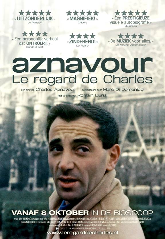 Aznavour, le regard de Charles Poster