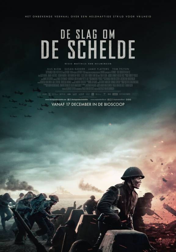 Filmposter De slag om de Schelde