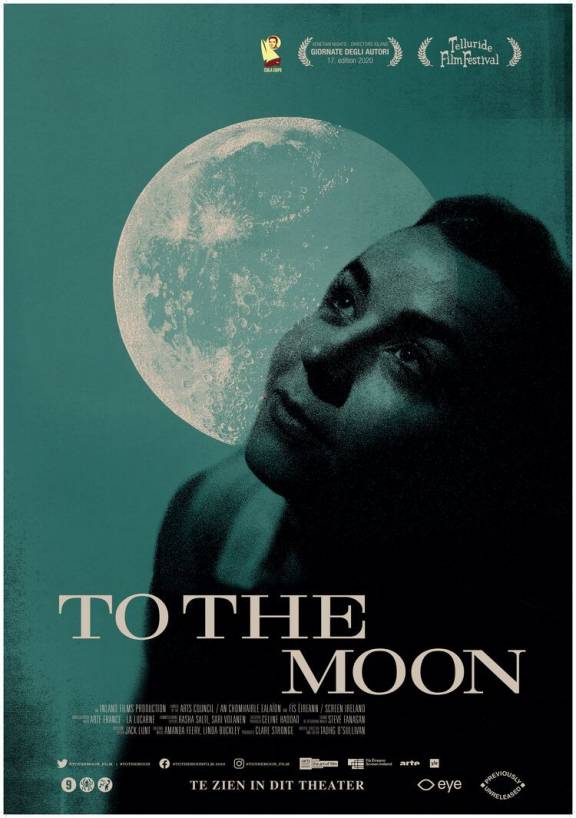 Filmposter To the Moon, previously unreleased