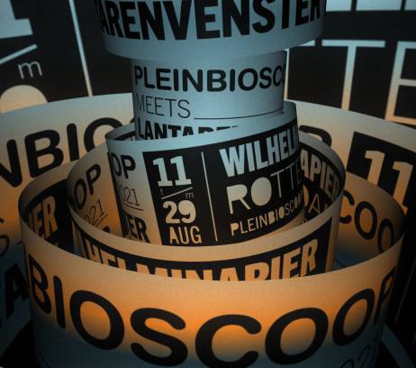 Artwork Pleinbioscoop meets LantarenVenster