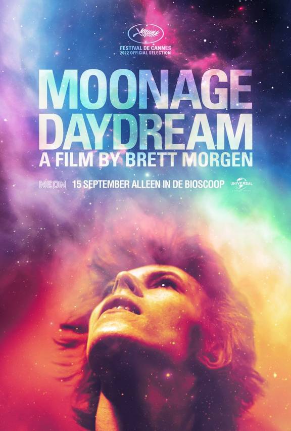 Filmposter Moonage Dream over David Bowie